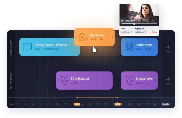 automated webinar automated webinar settings - screenshot